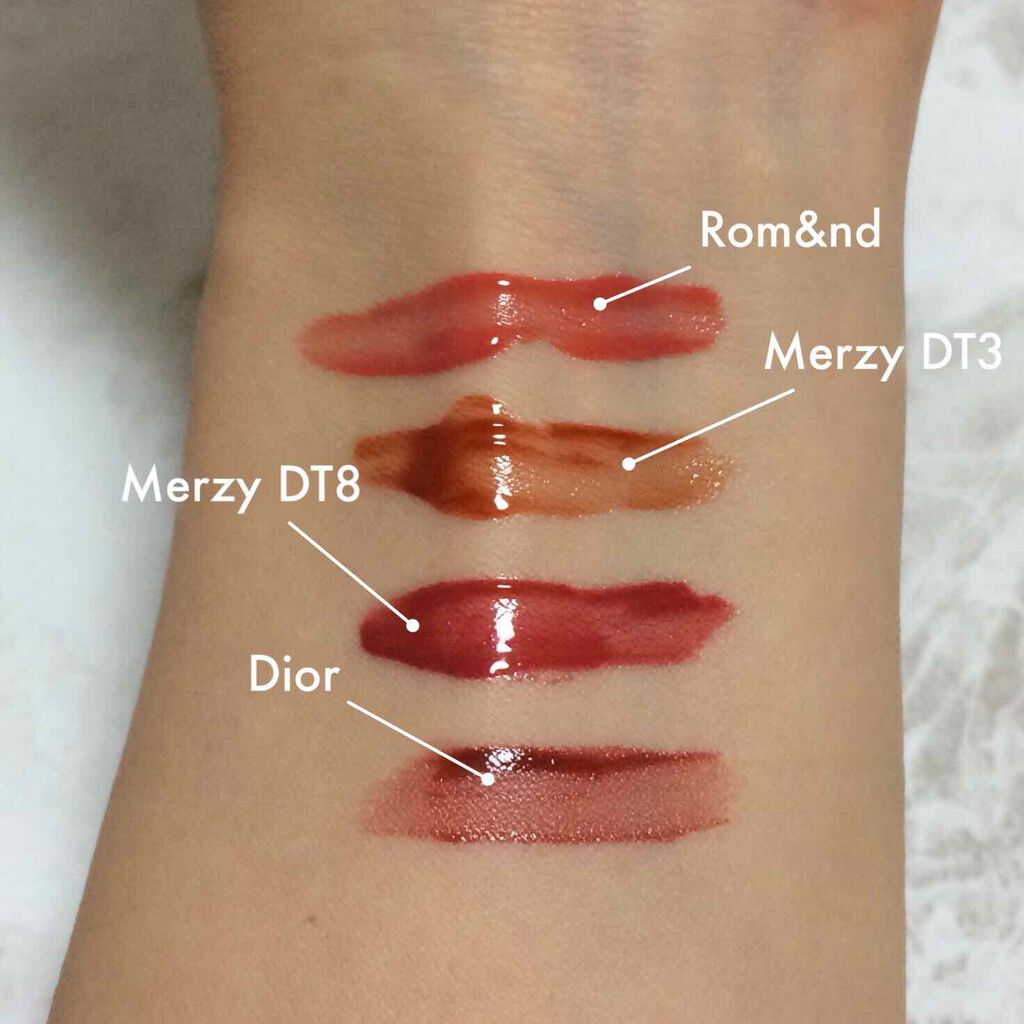 オーロラ デュイ ティント/MERZY/リップティントを使ったクチコミ(3枚目)