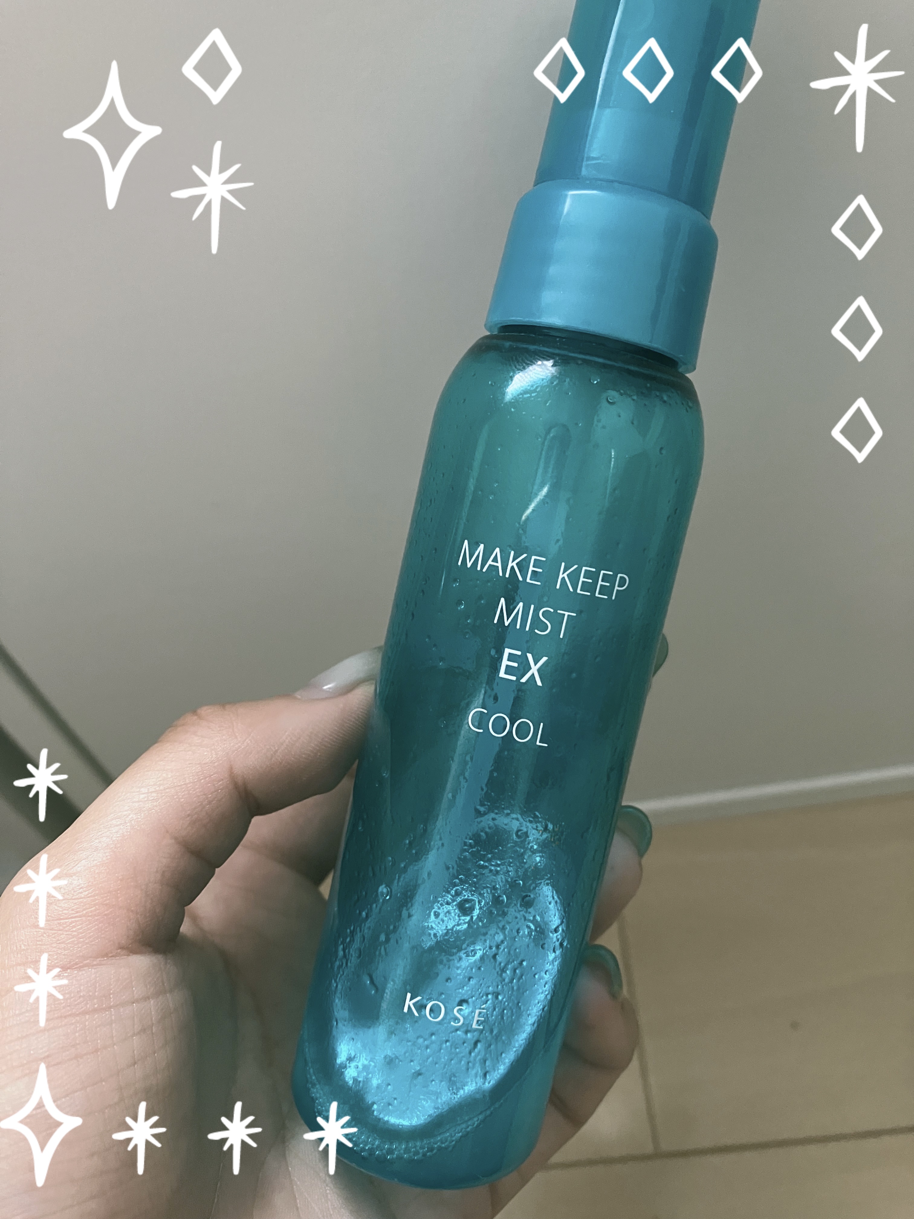 メイク キープ ミスト EX/コーセーコスメニエンス/フィックスミストを使ったクチコミ（1枚目）