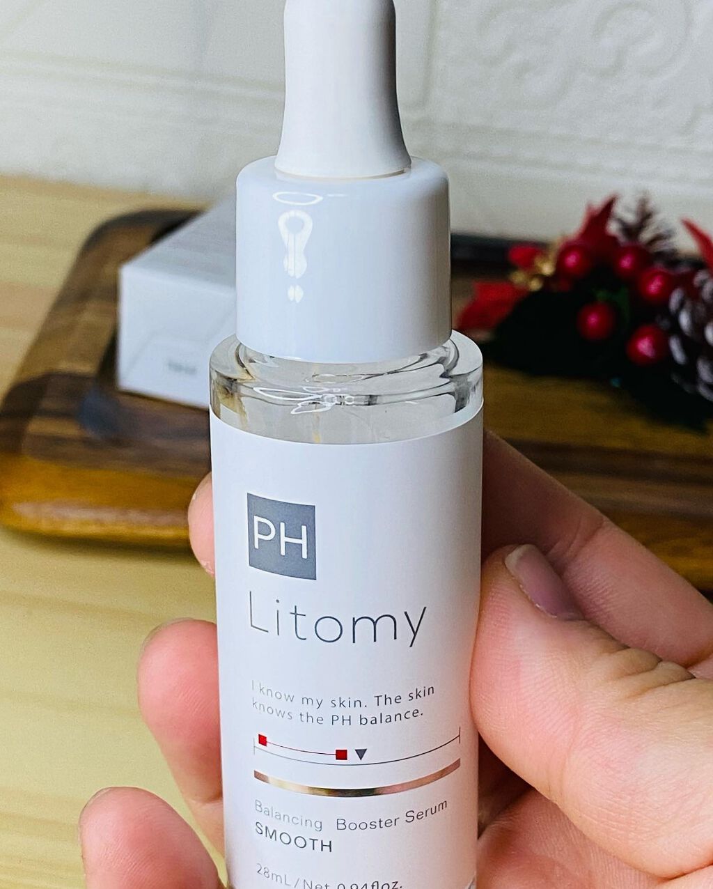 バランシング ブースターセラム　スムース/Litomy/美容液を使ったクチコミ（2枚目）