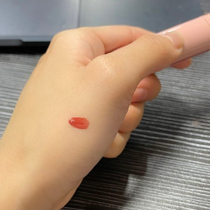 ジューシーラスティングティント/rom&nd/リップティントを使ったクチコミ(4枚目)