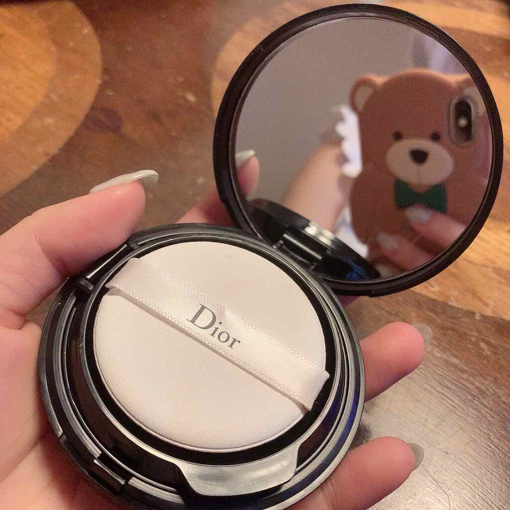 【旧】ディオールスキン フォーエヴァー クッション/Dior/クッションファンデーションを使ったクチコミ（2枚目）