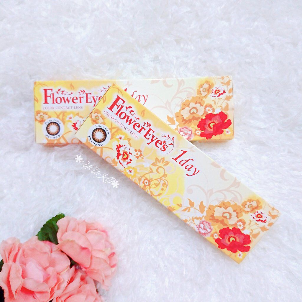 フラワーアイズ ワンデー/株式会社ビューフロンティア/ワンデー(1DAY)カラコンを使ったクチコミ(7枚目)