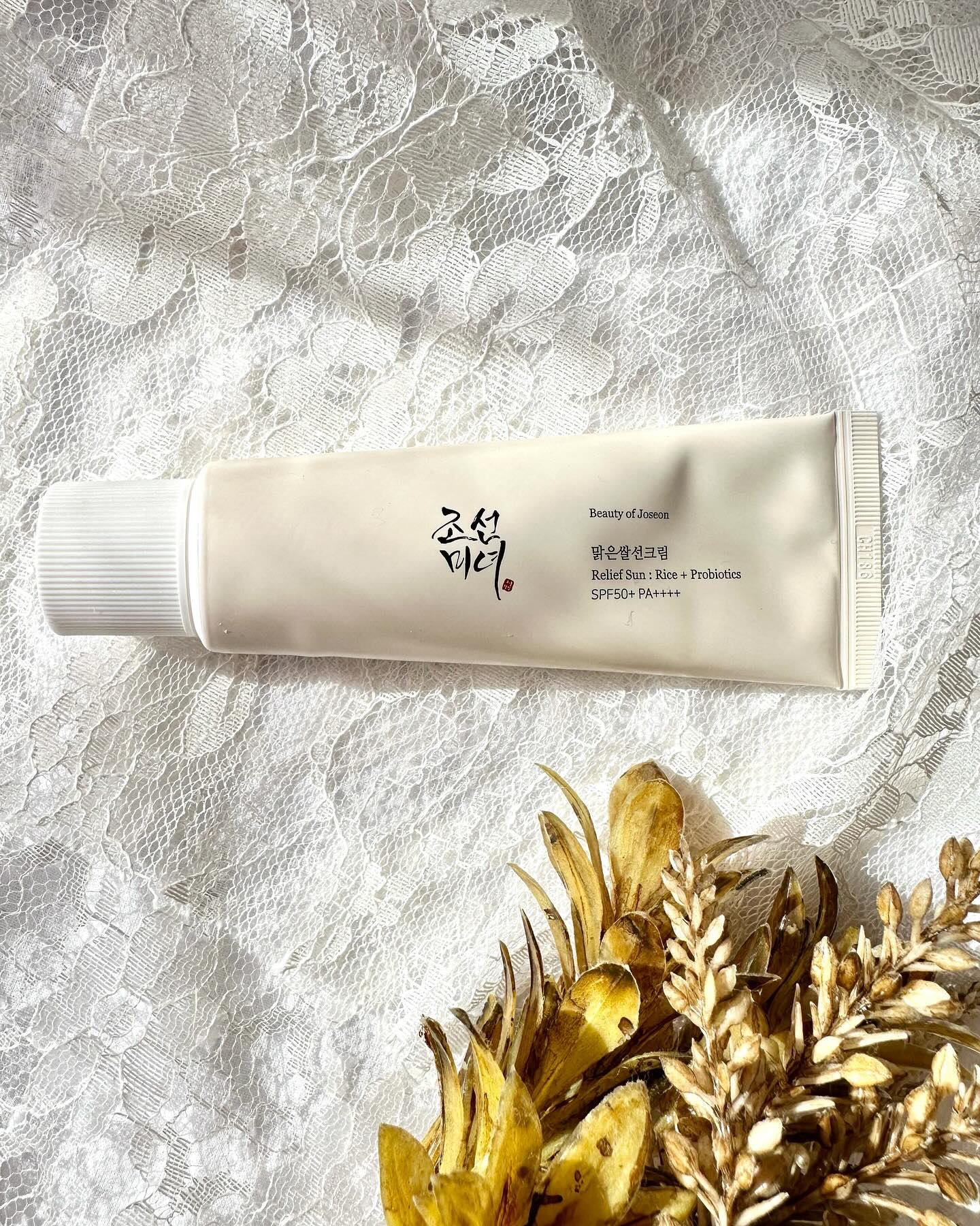 リリーフサンライス + プロバイオティクス/Beauty of Joseon/日焼け止めクリームを使ったクチコミ（1枚目）