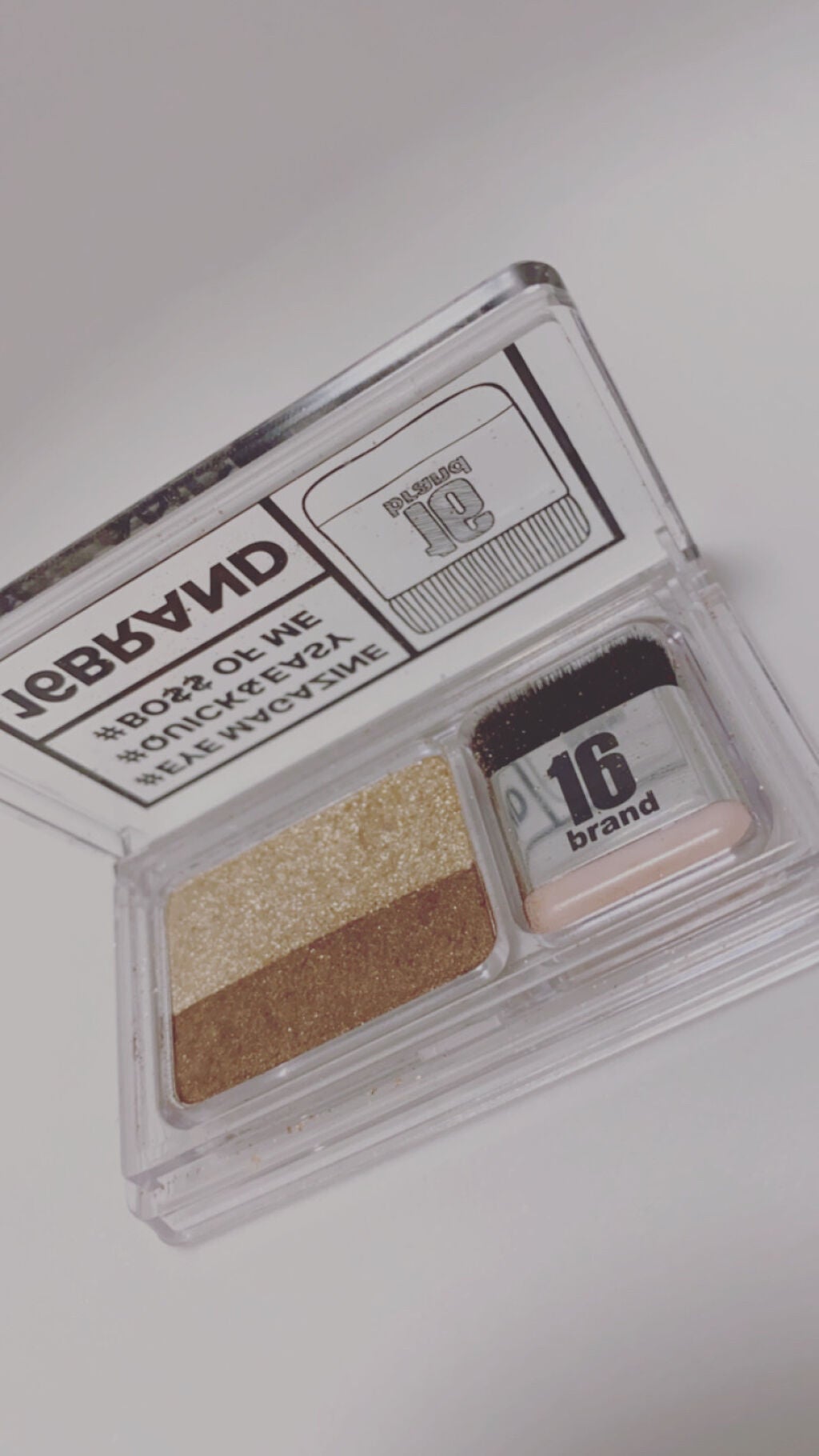 16 EYE MAGAZINE/16BRAND/アイシャドウパレットを使ったクチコミ(1枚目)
