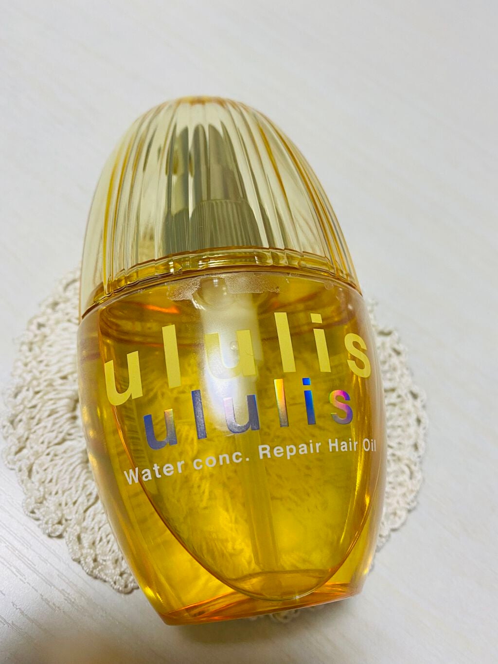 ウォーターコンク リペアヘアオイル/ululis/ヘアオイルを使ったクチコミ(2枚目)