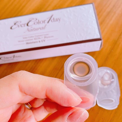 エバーカラーワンデー ナチュラル/エバーカラー/ワンデー(1DAY)カラコンを使ったクチコミ(1枚目)