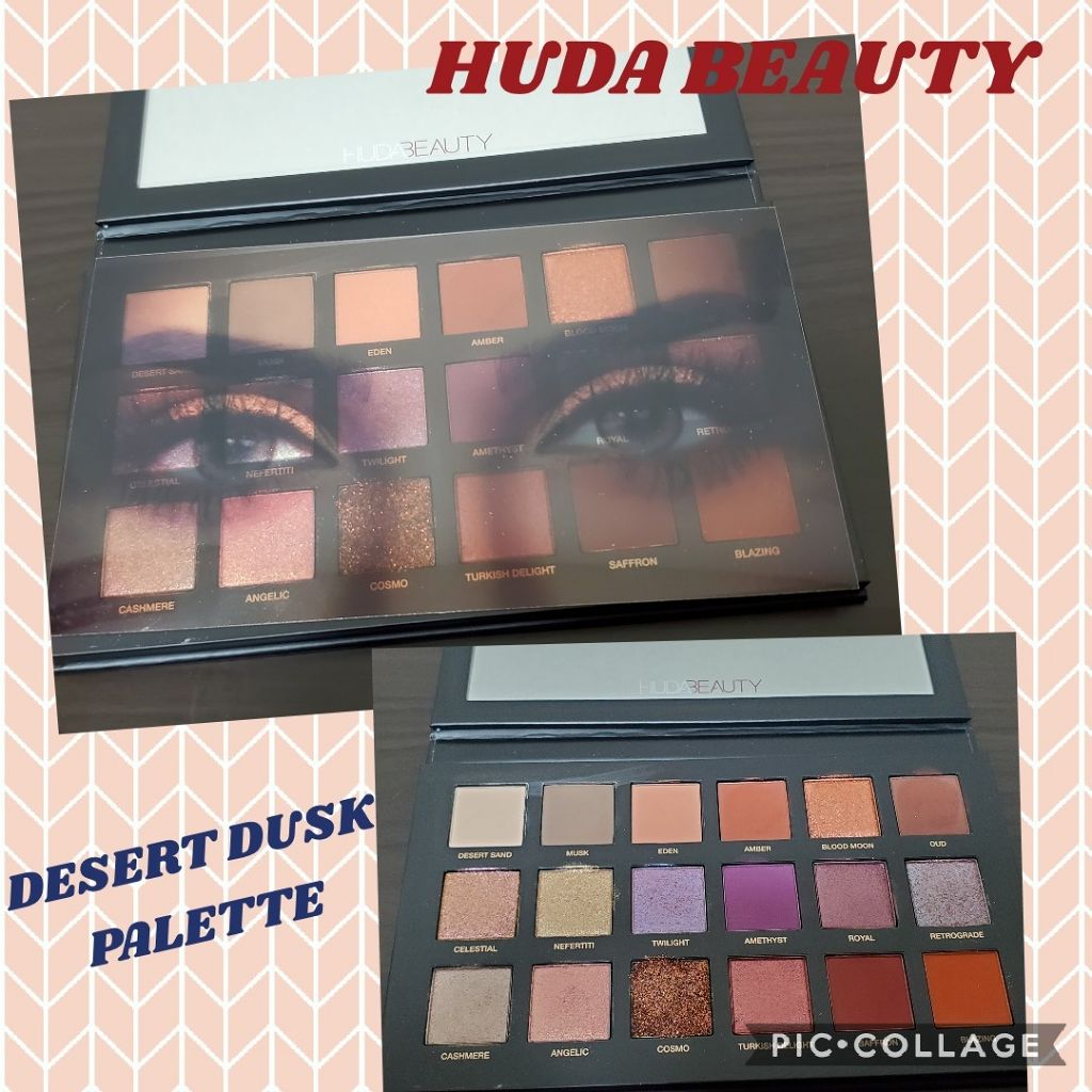 フーダビューティ デザート ダスク アイシャドウパレット/Huda Beauty/アイシャドウパレットを使ったクチコミ(2枚目)