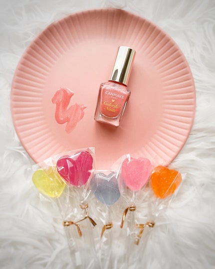 カラフルネイルズ N09 ピーチスカッシュ/キャンメイク/マニキュアの画像