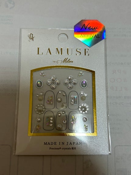 LAMUSE ラミューズ ネイルシール/ビー・エヌ/ネイルシールを使ったクチコミ(1枚目)