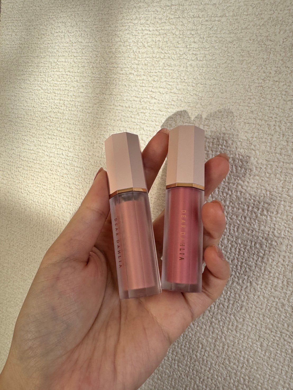 ペタルドロップリキッドブラッシャー/DEAR DAHLIA/リキッドチークを使ったクチコミ(1枚目)