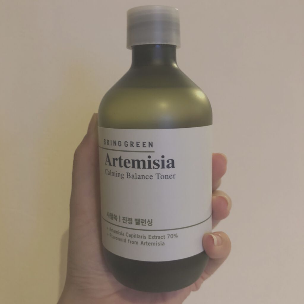 ヨモギカーミングバランストナー/BRING GREEN/化粧水を使ったクチコミ（1枚目）