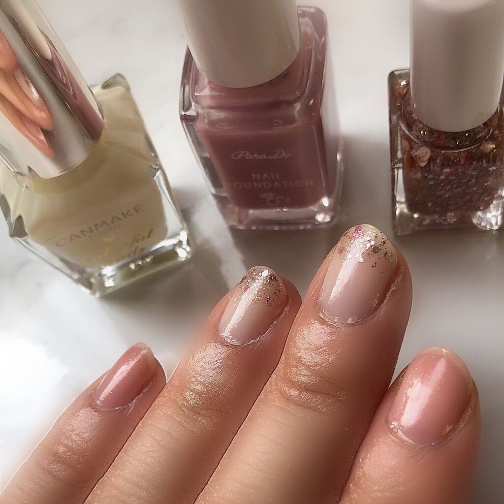 ネイルファンデーション/パラドゥ/マニキュアを使ったクチコミ（1枚目）