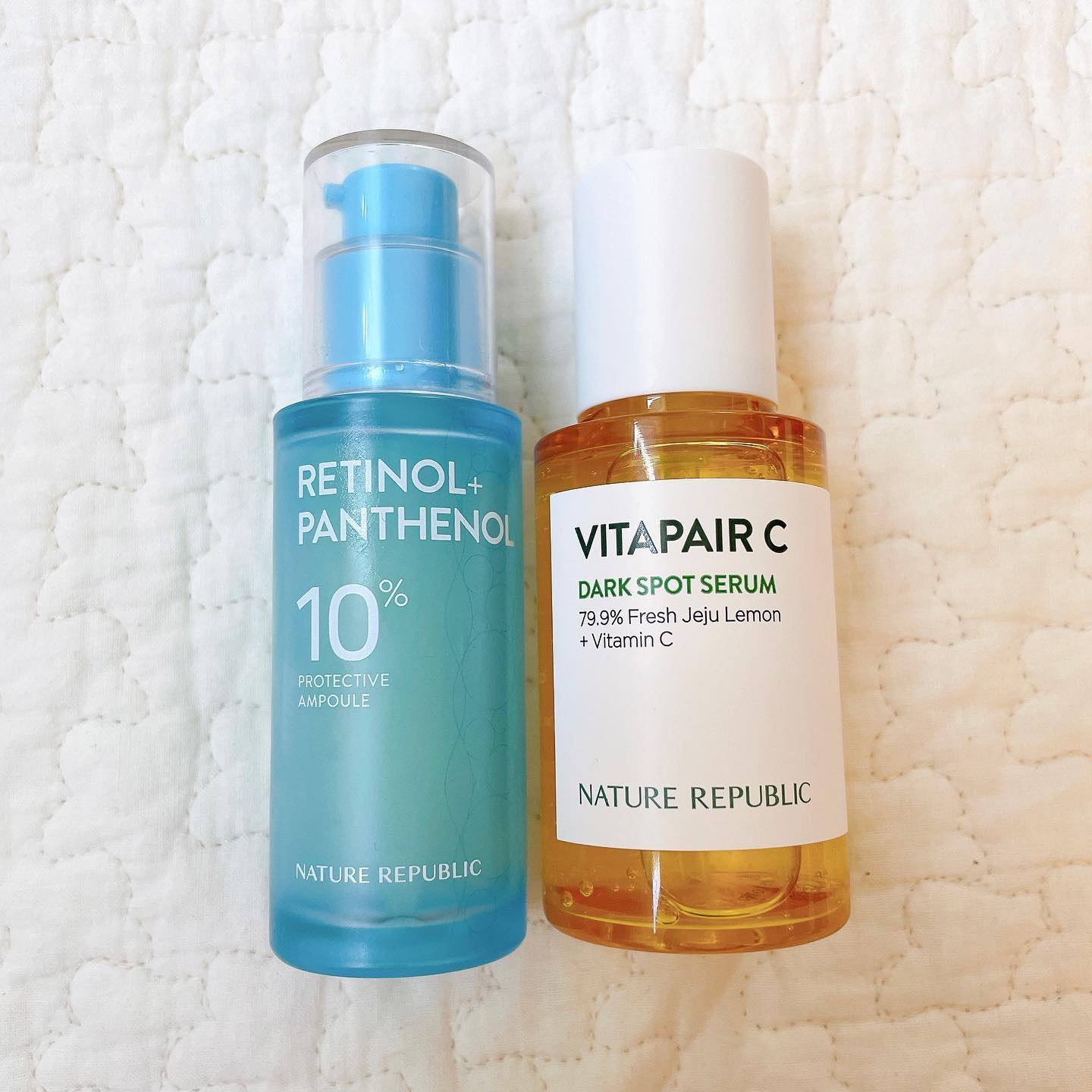 レチノールパンテノール10プロテクティブアンプル/ネイチャーリパブリック/美容液を使ったクチコミ（1枚目）