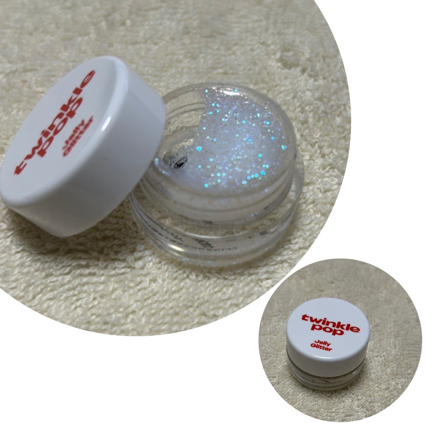 ジェリーグリッター/TWINKLE POP/グリッターを使ったクチコミ(2枚目)