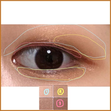 シルキースフレアイズ/キャンメイク/アイシャドウパレットを使ったクチコミ（2枚目）
