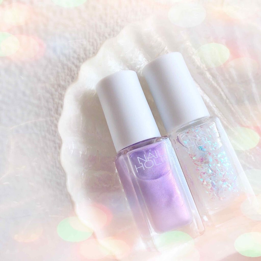 ネイルホリック リミテッドカラー Sea Shell/ネイルホリック/マニキュアを使ったクチコミ(2枚目)