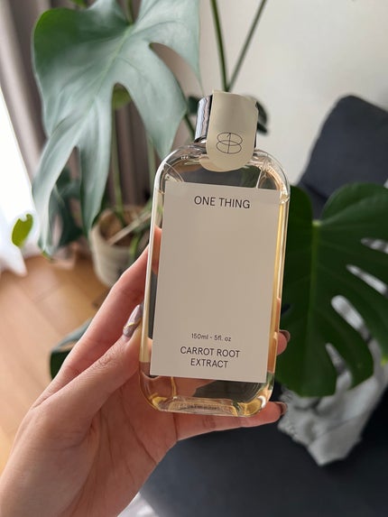 ニンジンエキス化粧水/ONE THING/化粧水を使ったクチコミ(2枚目)