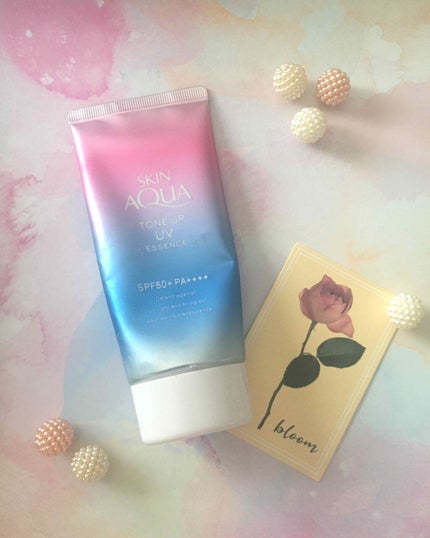 スキンアクア トーンアップUVエッセンス/スキンアクア/日焼け止めクリームを使ったクチコミ(1枚目)