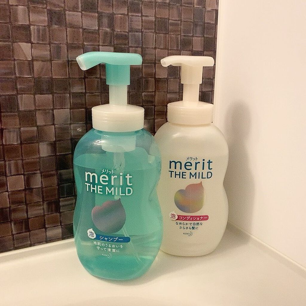 ザマイルド/メリット/市販シャンプーを使ったクチコミ(1枚目)