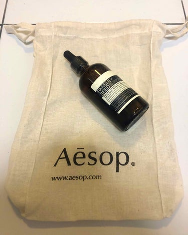 Aesop フェイシャル セラム 34のクチコミ「元々美容液的なものはエスティローダーの高ぁああいやつを使ってましたが、友人が使っていたこちらを.....」（1枚目）