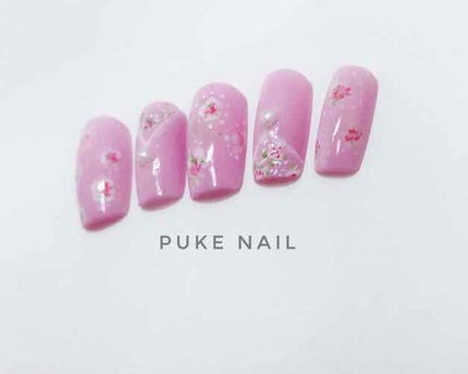 プケネイル 保証あり はなよめ/PUKE NAIL/ネイルチップ・パーツを使ったクチコミ(1枚目)