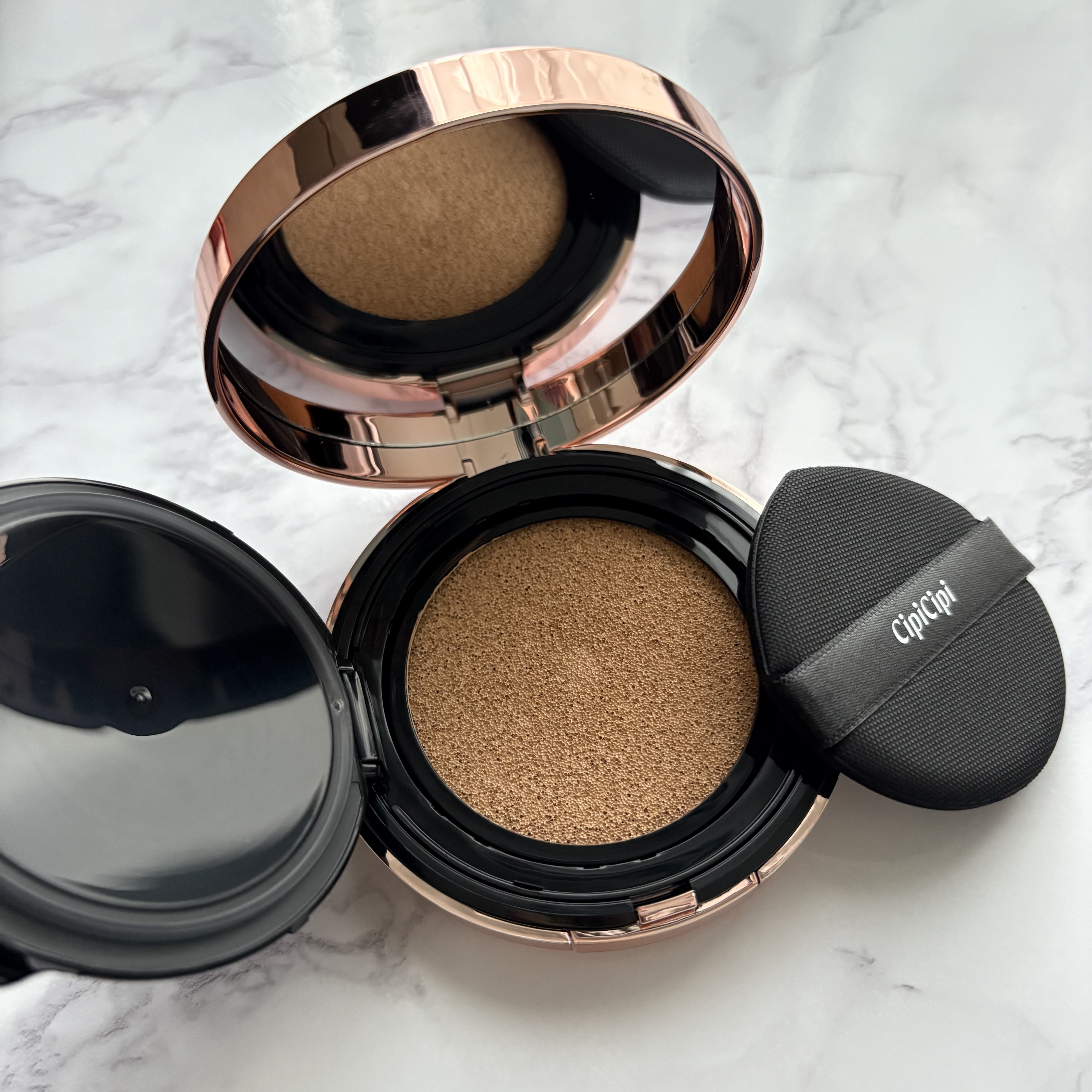 シピシピ フィットスキンクッション/CipiCipi/クッションファンデーションを使ったクチコミ（2枚目）