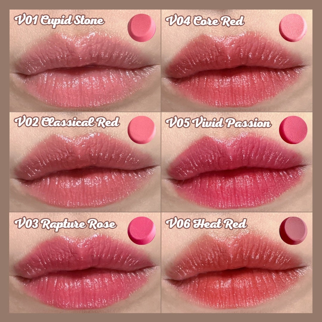 ルージュスターヴァイブラント/KANEBO/口紅を使ったクチコミ(3枚目)