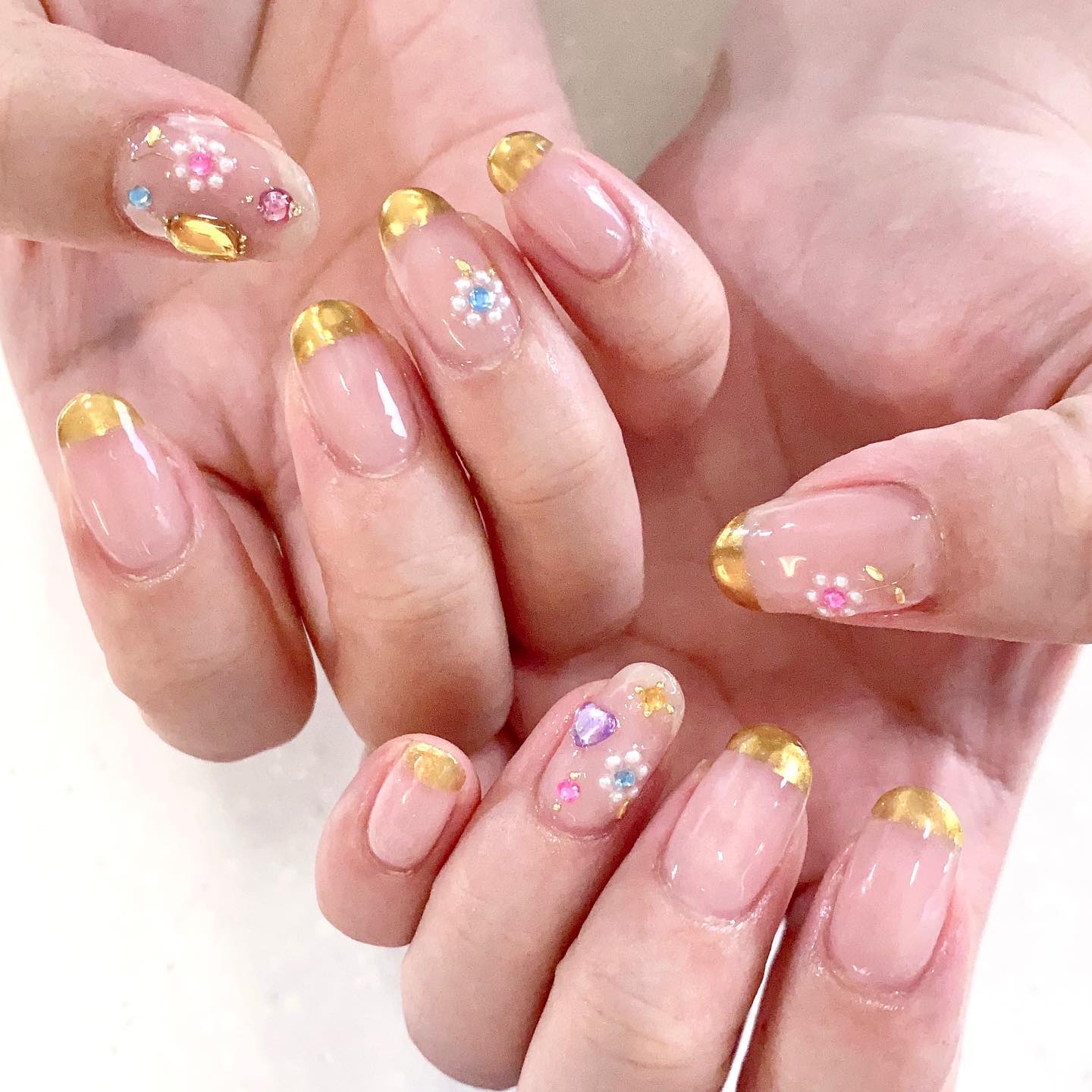 ジェルネイル（ライト対応）/セリア/ジェルネイルを使ったクチコミ（1枚目）