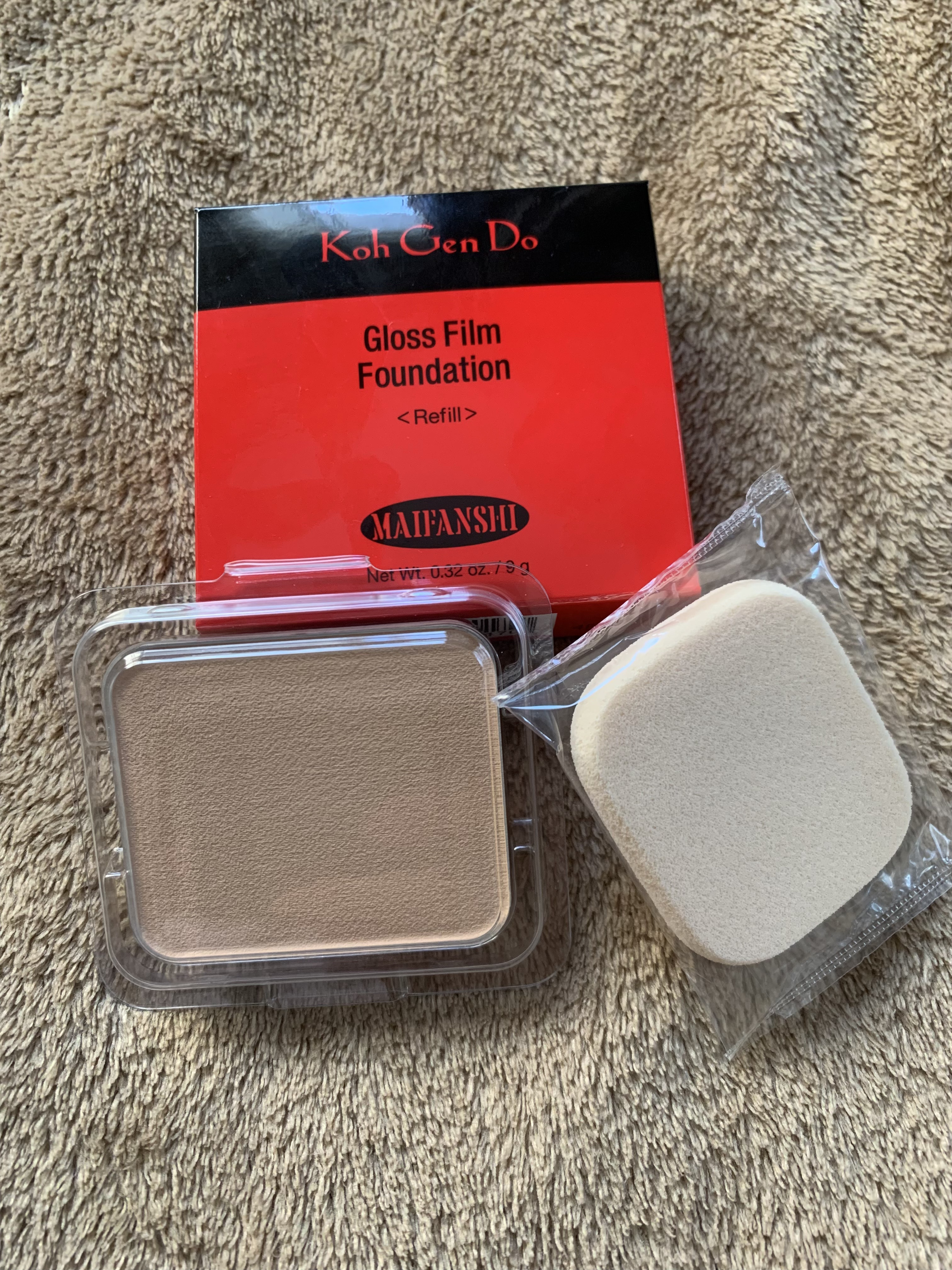 グロスフィルム ファンデーション 013(標準色)ピンクトーン：平均的な明るさの肌に/Koh Gen Do/パウダーファンデーションを使ったクチコミ（3枚目）