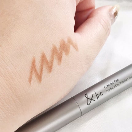 &be コントゥアペン/&be/シェーディングを使ったクチコミ(4枚目)