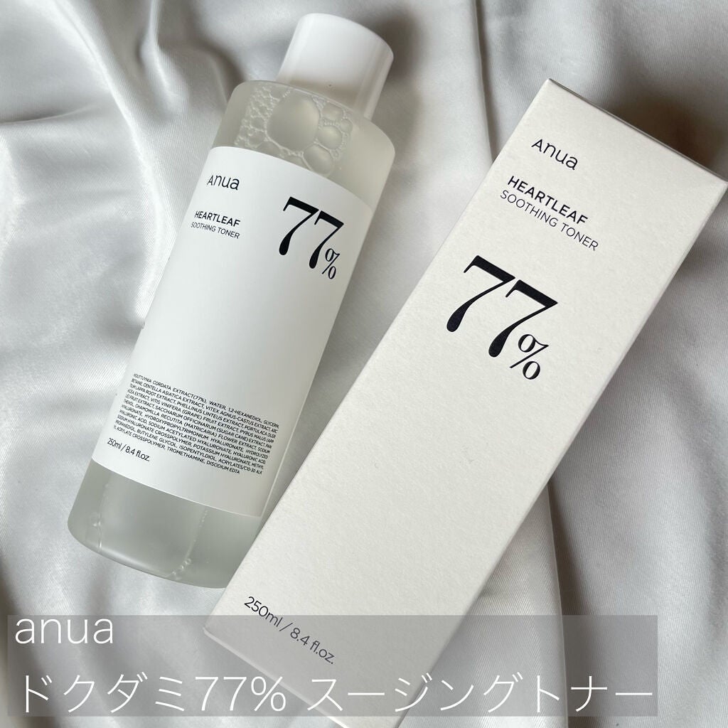 ドクダミ 77 スージングトナー/Anua/化粧水を使ったクチコミ(1枚目)