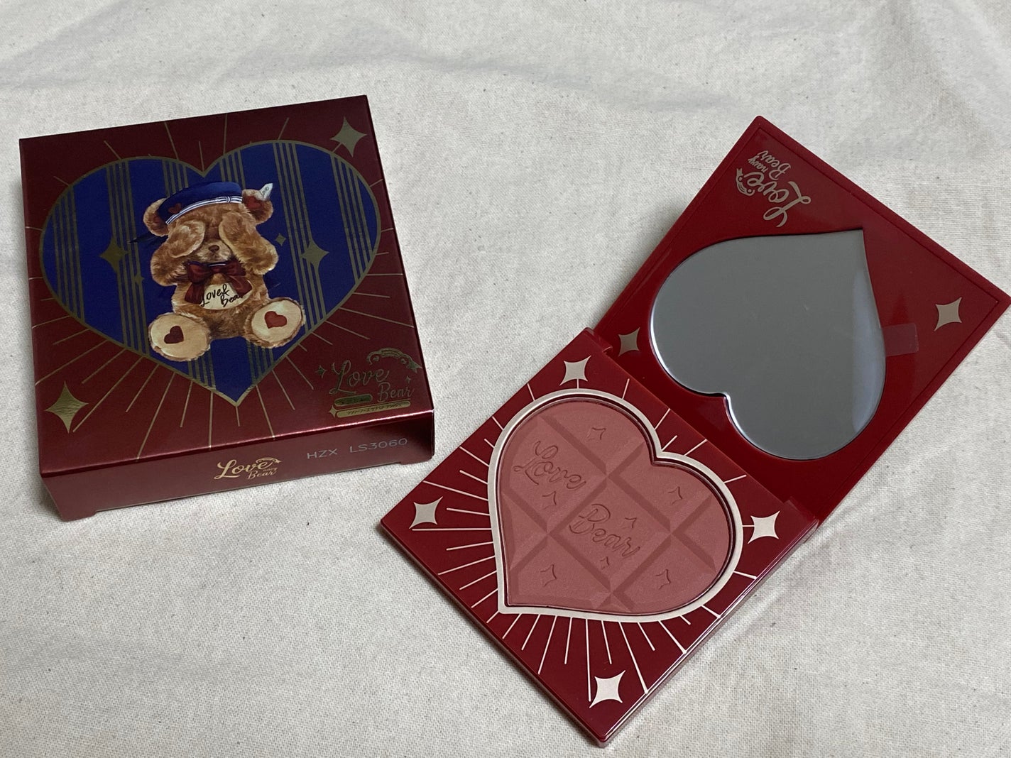 Love Bear ブラッシュ/FlowerKnows/パウダーチークを使ったクチコミ(3枚目)