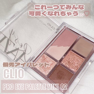 プロ アイパレット ミニ/CLIO/アイシャドウパレットを使ったクチコミ（1枚目）