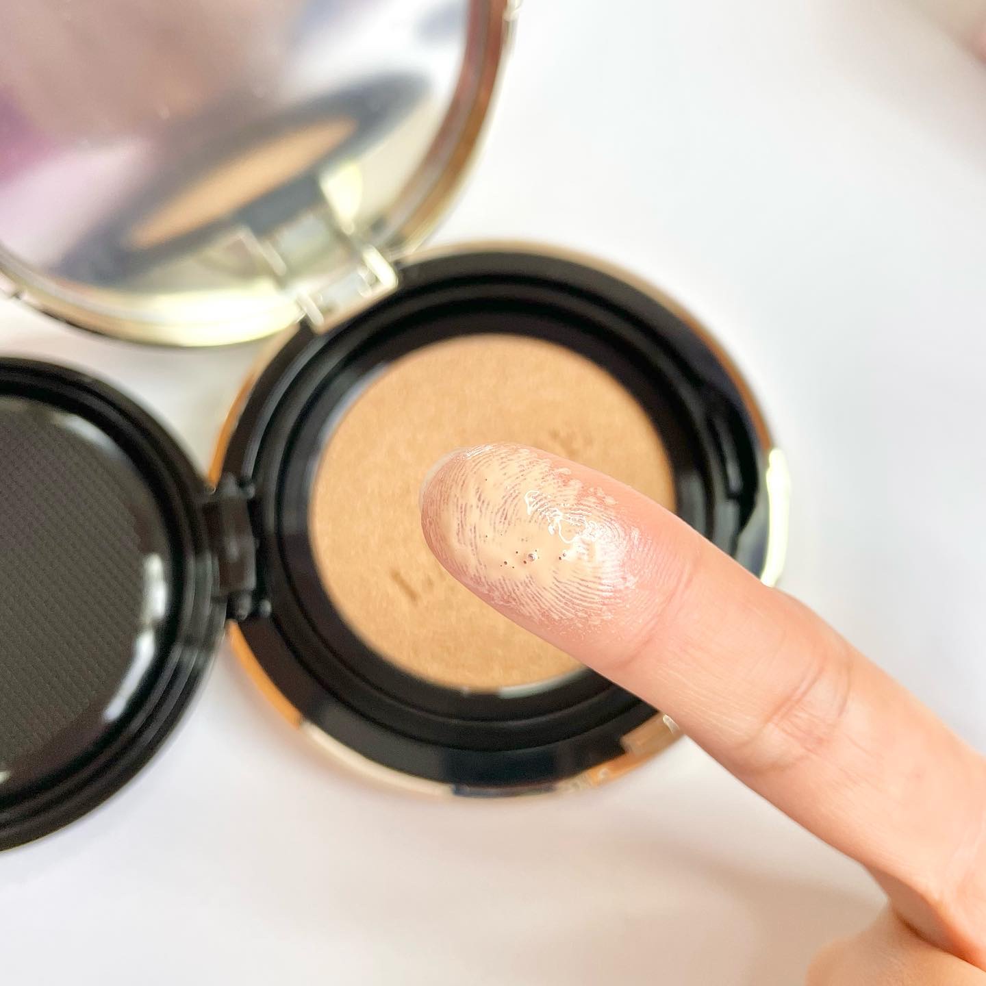 CORRECT CARE COMPLETE CC CUSHION/ラミューズ/クッションファンデーションを使ったクチコミ（3枚目）