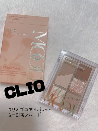 プロ アイパレット ミニ/CLIO/アイシャドウパレットを使ったクチコミ（1枚目）