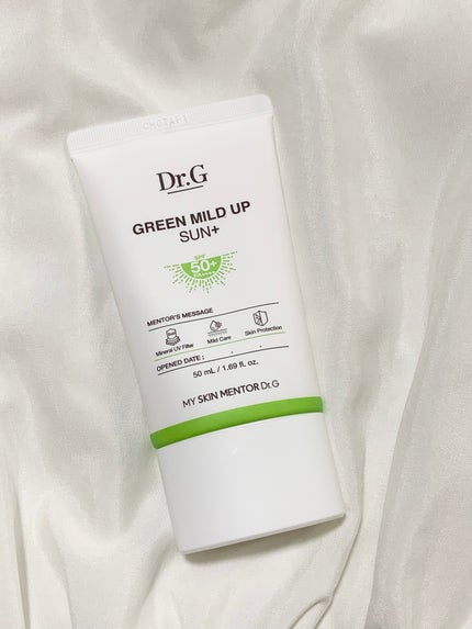グリーンマイルドアップサンプラス/Dr.G/日焼け止めクリームを使ったクチコミ(1枚目)