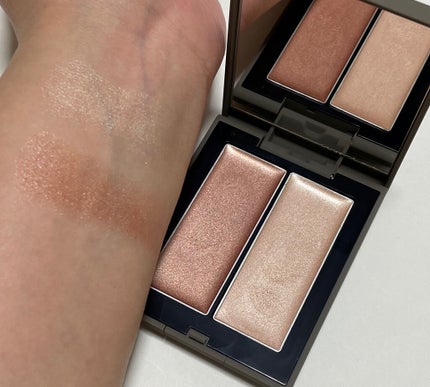 THREE シマリング グロー デュオ/THREE/クリームハイライトを使ったクチコミ(2枚目)