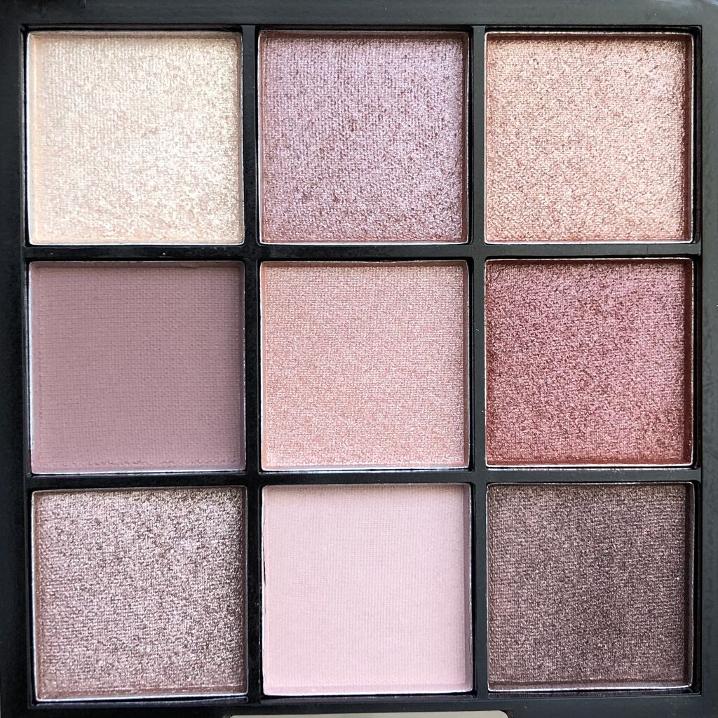 UR GLAM　BLOOMING EYE COLOR PALETTE/U R GLAM/アイシャドウパレットを使ったクチコミ（2枚目）