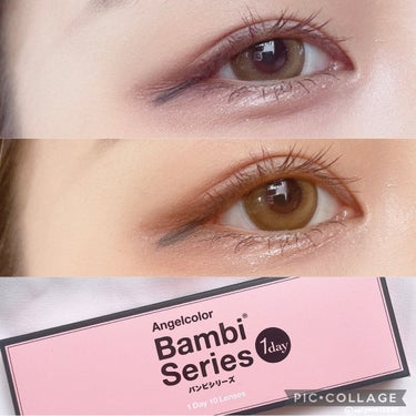 Angelcolor Bambi Series 1day /AngelColor/ワンデー（１DAY）カラコンを使ったクチコミ（8枚目）