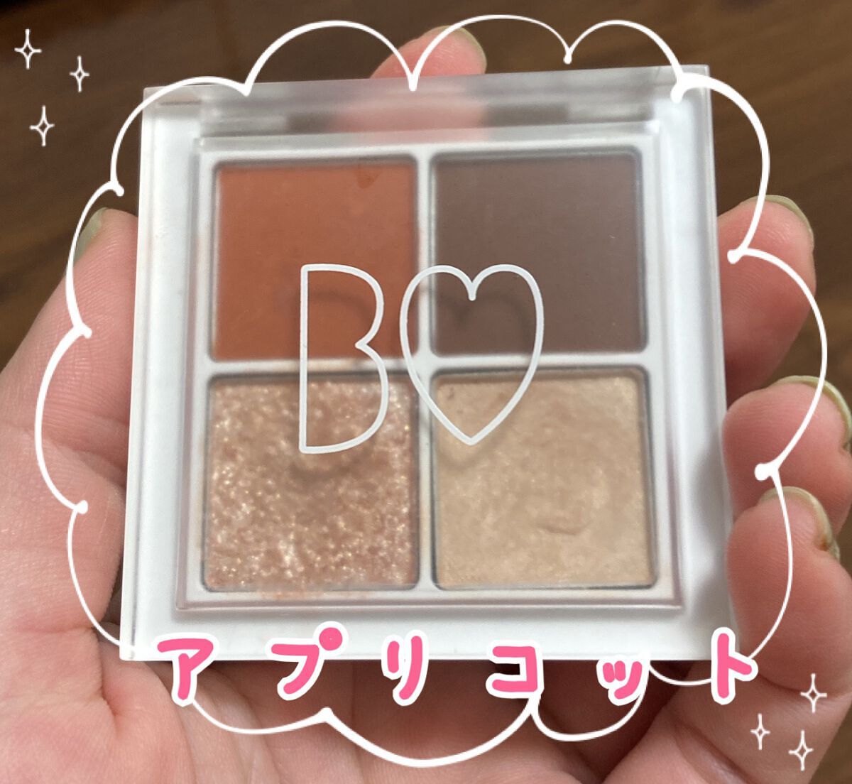 THE アイパレR/b idol/アイシャドウパレットを使ったクチコミ（1枚目）