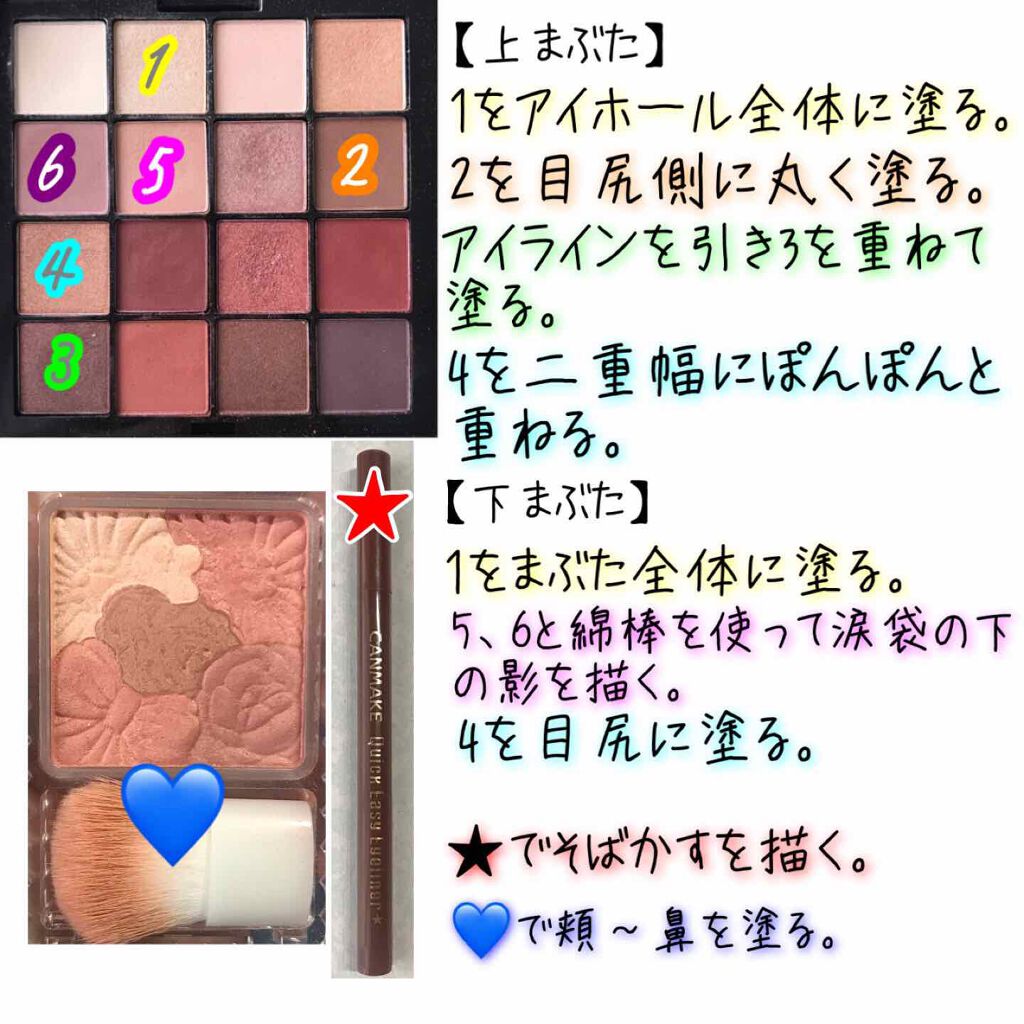 UT シャドウ パレット/NYX Professional Makeup/アイシャドウパレットを使ったクチコミ（2枚目）