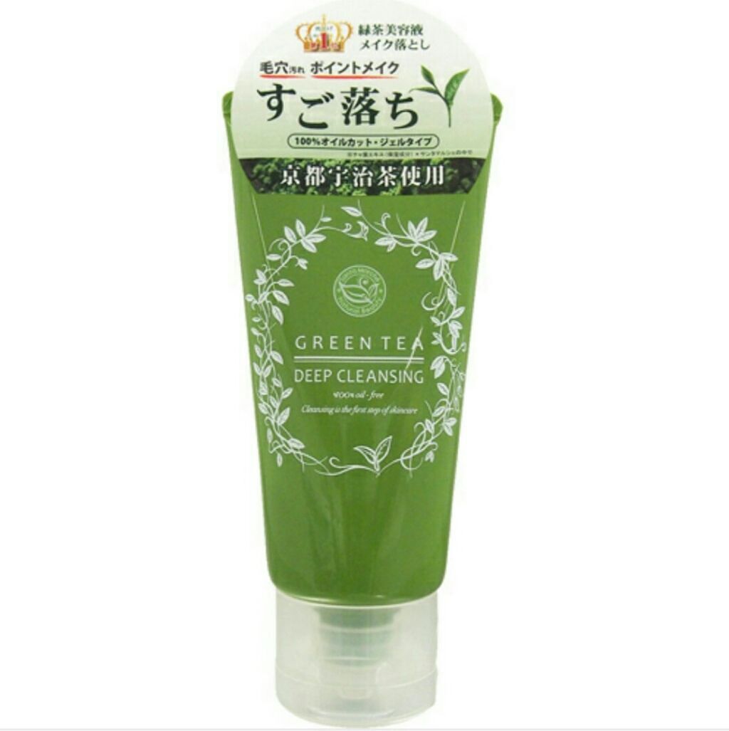 ホットクレンジング グリーンティー/サンタマルシェ/クレンジングジェルを使ったクチコミ(1枚目)