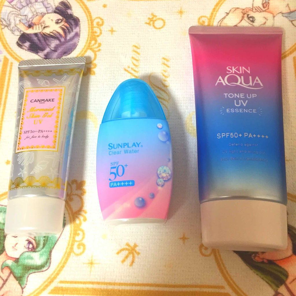 メンソレータム  サンプレイクリアウォーター/メンソレータム/日焼け止めミルクを使ったクチコミ（1枚目）