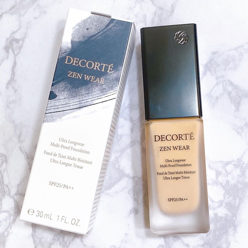 ゼン ウェア フルイド/DECORTÉ/リキッドファンデーションを使ったクチコミ（2枚目）