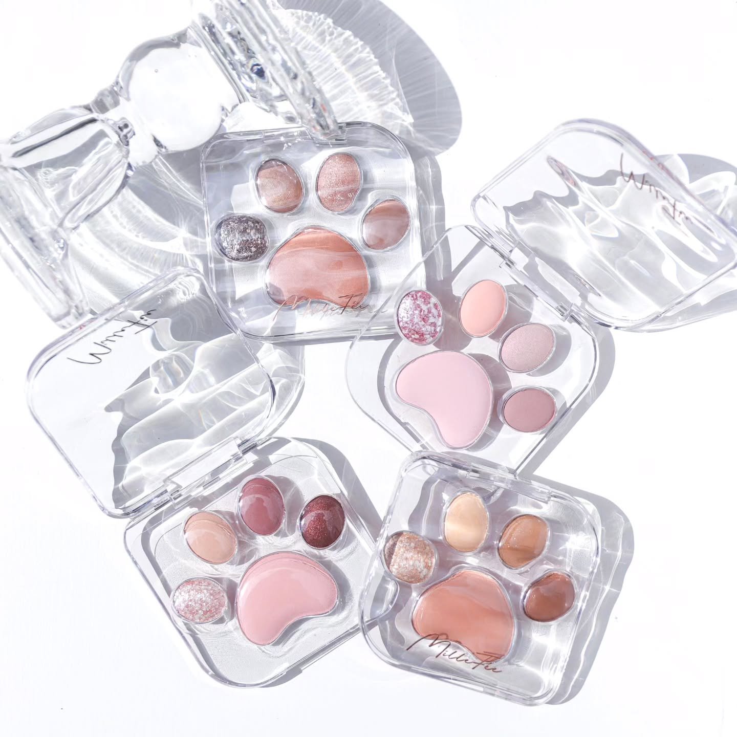 ミャオパウズアイシャドウパレット/MilleFée/アイシャドウパレットを使ったクチコミ（1枚目）