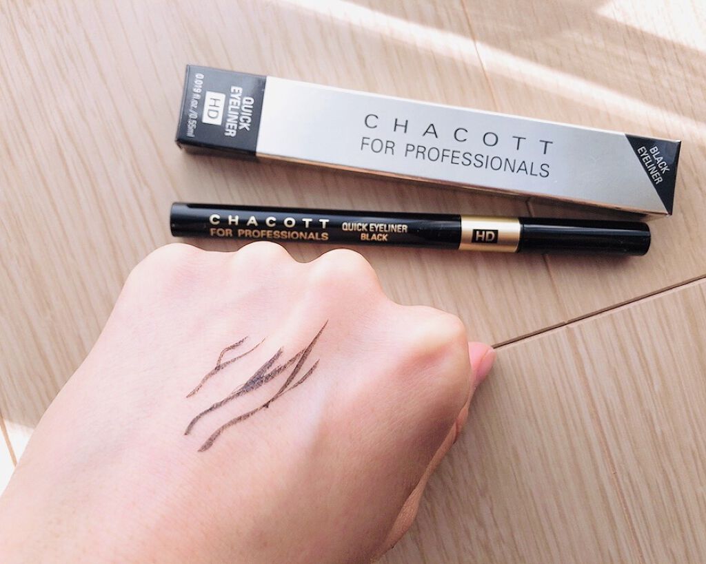 HDクイックアイライナー 356 ブラック/チャコット・コスメティクス/リキッドアイライナーを使ったクチコミ（3枚目）