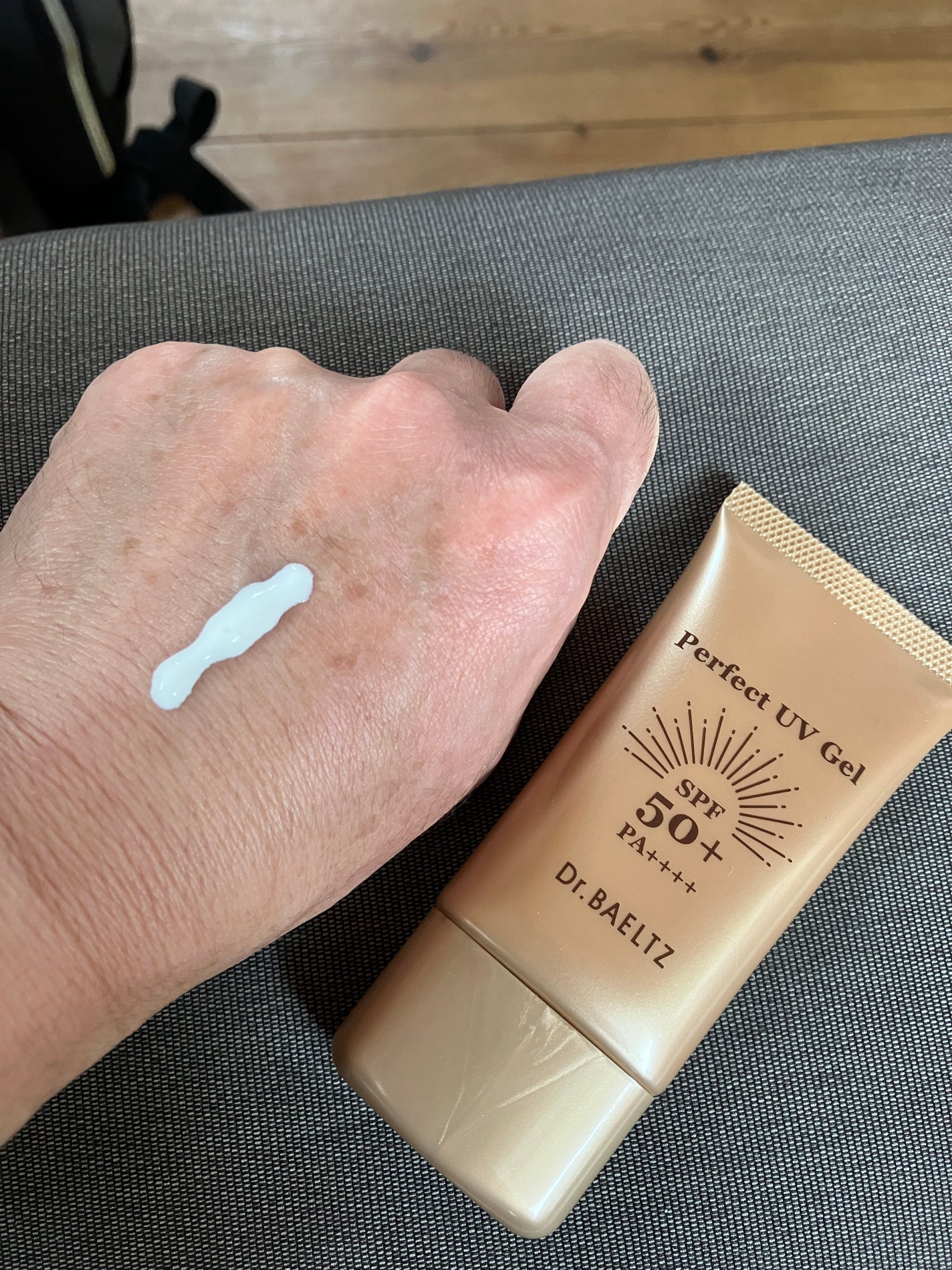 パーフェクトUVジェル/ドクターベルツ/日焼け止めジェルを使ったクチコミ(3枚目)