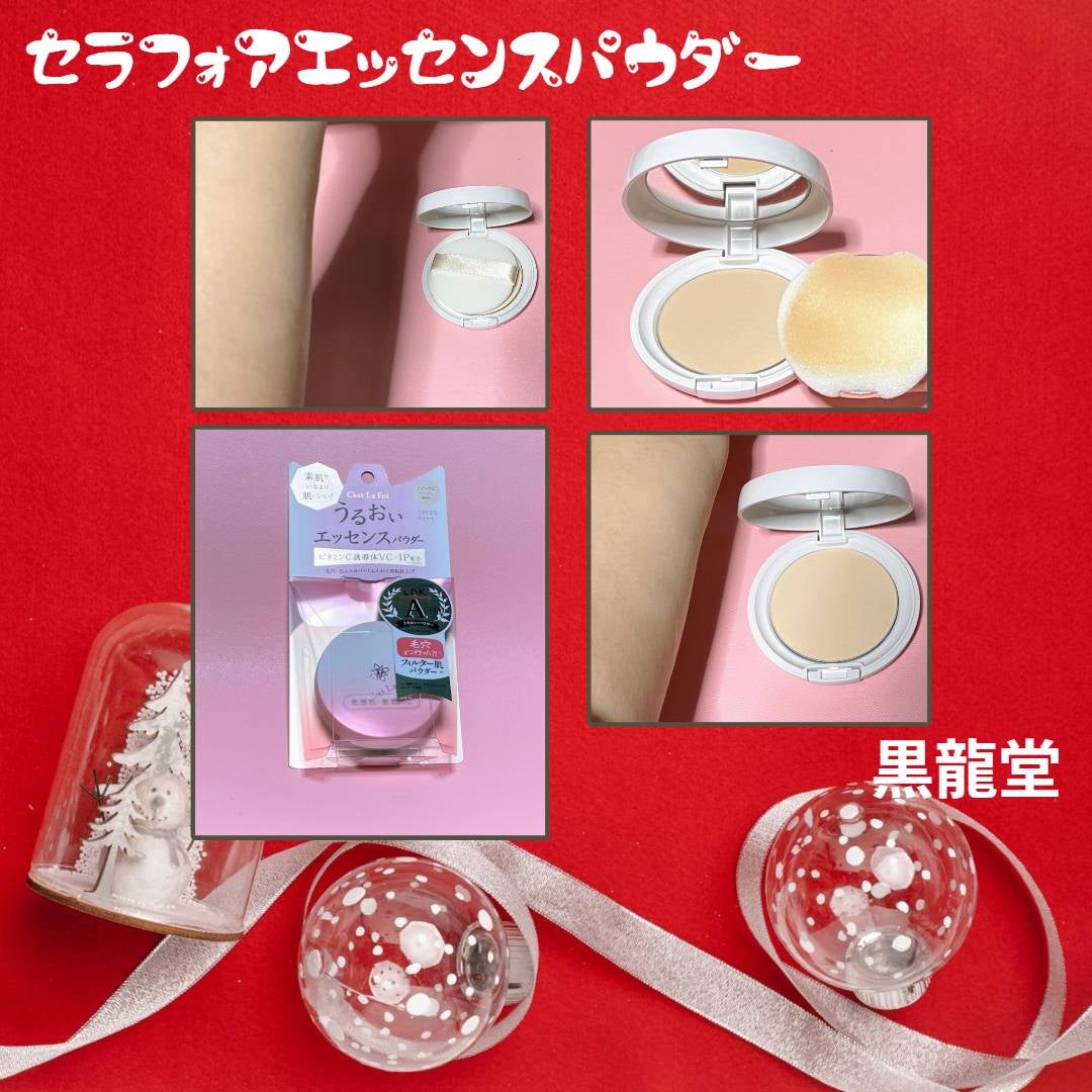 エッセンスパウダー /セラフォア/プレストパウダーを使ったクチコミ(1枚目)