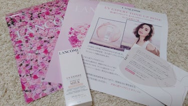 UV エクスペール トーン アップ ローズ/LANCOME/日焼け止め・UVケアを使ったクチコミ（1枚目）