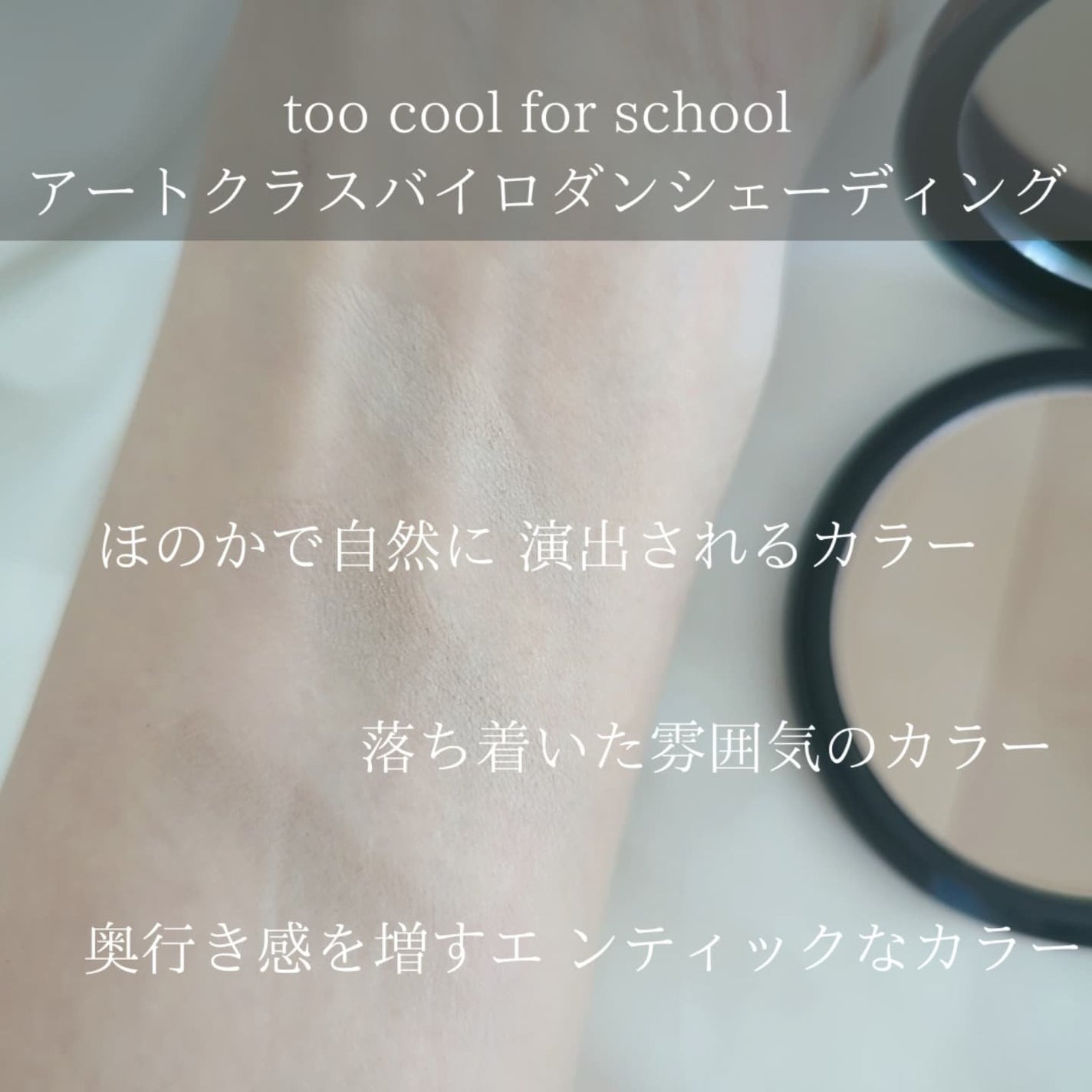アートクラスバイロダン シェーディング/too cool for school/シェーディングを使ったクチコミ(4枚目)